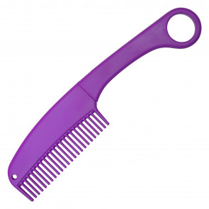 7.5" Curved Purple Comb Knife