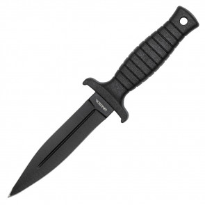7" Black Fixed Knife