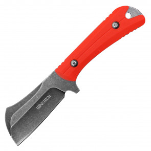 7.5" Orange Fixed Blade Knife