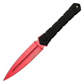 7.5" Forearm Dual Knives w/ Red Steel Blades