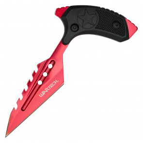 5.75” Wartech Red Push Dagger
