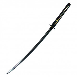 1045 carbon handmade sword, crane tsuba, sword bag