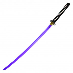 Hand Forged Carbon Steel Katana (Purple)