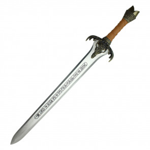 39" Conan The Father Sword With Wooden Wall Plaque