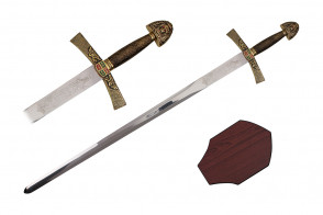 40" Ivanhoe Sword (Sword & Plaque)