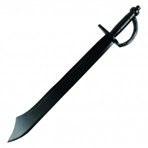 30" Wood Pirate Sword (Black)