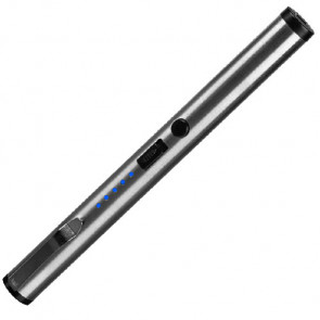 6.5" 40-MillIon Volt Rechargeable Silver Stun Pen