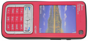 1.2M Volt Rechargeable Cell Phone  Stun Gun w/Flashlight (Pink)