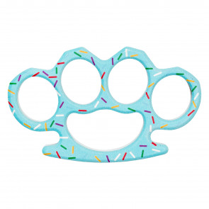 Blue Cupcake Sprinkle Knuckle Paperweight