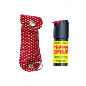 0.5 oz. Pepper Spray w/ Red BLING-BLING Case