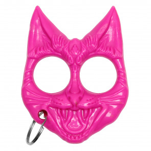 3" Cat Knuckle Cat ABS Safety Keychain