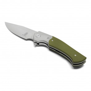 BUCKSHOT - 8.75" 2-Tone Green D2 Pocket Knife