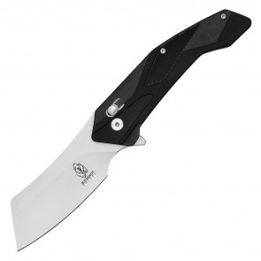 BUCKSHOT - 8" D2 Steel Ball Bearing Pocket Knife w/ Black G10 Handle