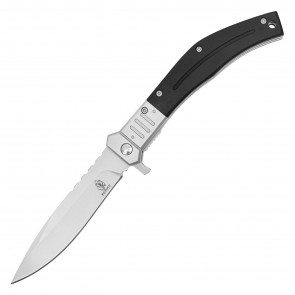 9" Black Pocket Knife