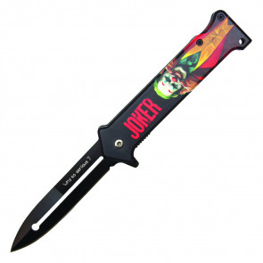 8" Clown Prince #2 Black Pocket Knife