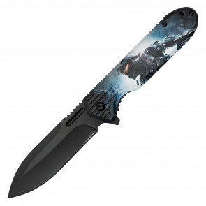 8" Black Chief Pocket Knife w/ 3.5" Blade