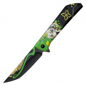 8" Nahida Assisted Open Pocket Knife 