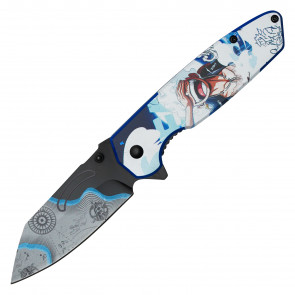 7.75" Luffy Assisted Open Pocket Knife 