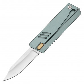 7" Grey Handle Gravity Pocket Knife