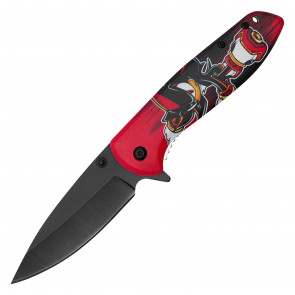 7.75" Dark Hedgehog Pocket Knife w/ 3.25" Blade