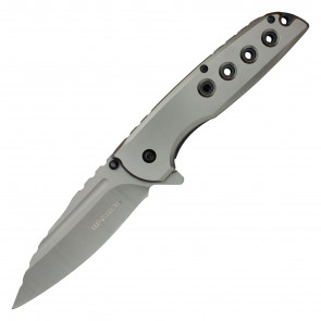 8.5" Wartech Perforated Pocket Knife