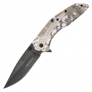 8.5" Wartech Digital Desert Camo Pocket Knife