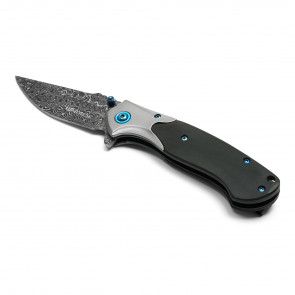 WARTECH - 8” Black Wood Pocket Knife