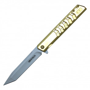 9-1/8" Pocket Knife (Gold)