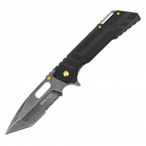 8.5" Black Pocket Knife