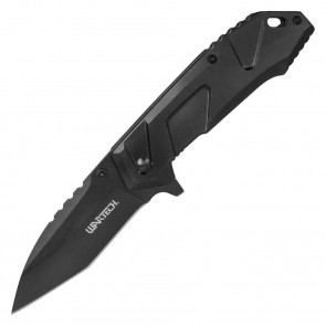 8" Black Pocket Knife