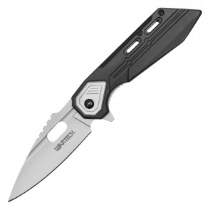 8" Gray Pocket Knife