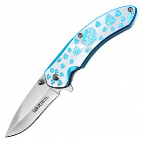 7" Blue Diamond Pocket Knife