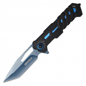 8" Blue Pocket Knife