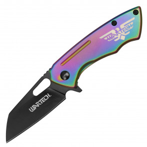 5.75" Rainbow Pocket Knife