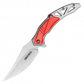 8.25" Red Pocket Knife