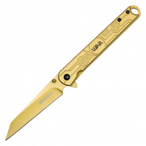 8" Gold Pocket Knife