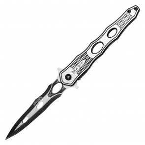 8" Pocket Knife w/ 2-tone Blade