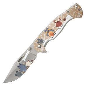 WARTECH - 8" Brown Pets Pocket Knife