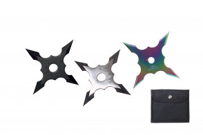 4 Point Throwing Stars (Assorted)