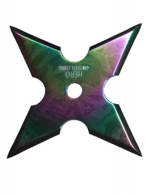 Rainbow Throwing Star