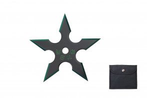 5-Point Technicolor Throwing Star