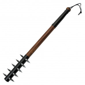 Spiked Wooden Black Mace