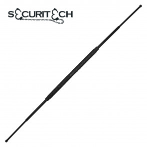 51" Inch Convertible Dual Stainless Steel Baton w/ Rubber Handle