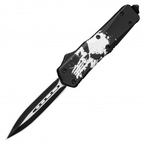9" Atomic USA Auto OTF Punisher Handle w/ Double Edge Blade