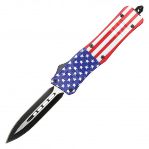 8.25" Atomic American Flag Jr. OTF Automatic Knife