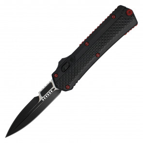 8.75" Red Accents Mark 40 OTF Atomic Knife