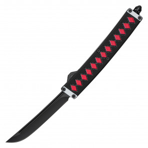 8.25" Anime Inspired Tanjiro Nichirin Blade Katana OTF Knife