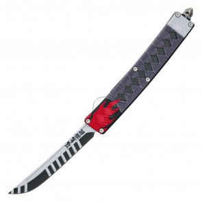 8.25" Anime Inspired Tanjiro Nichirin Blade Katana OTF Knife