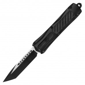 9.25" Atomic USA Auto OTF "ZEDD" Carbon Fiber Tanto Blade