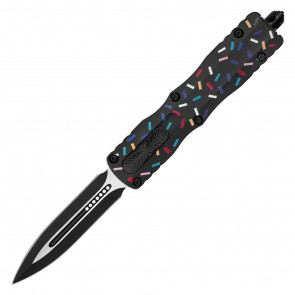 7.5" Atomic USA Auto OTF Front Push Knife w/ Dagger Blade - Sweet Treats Collection